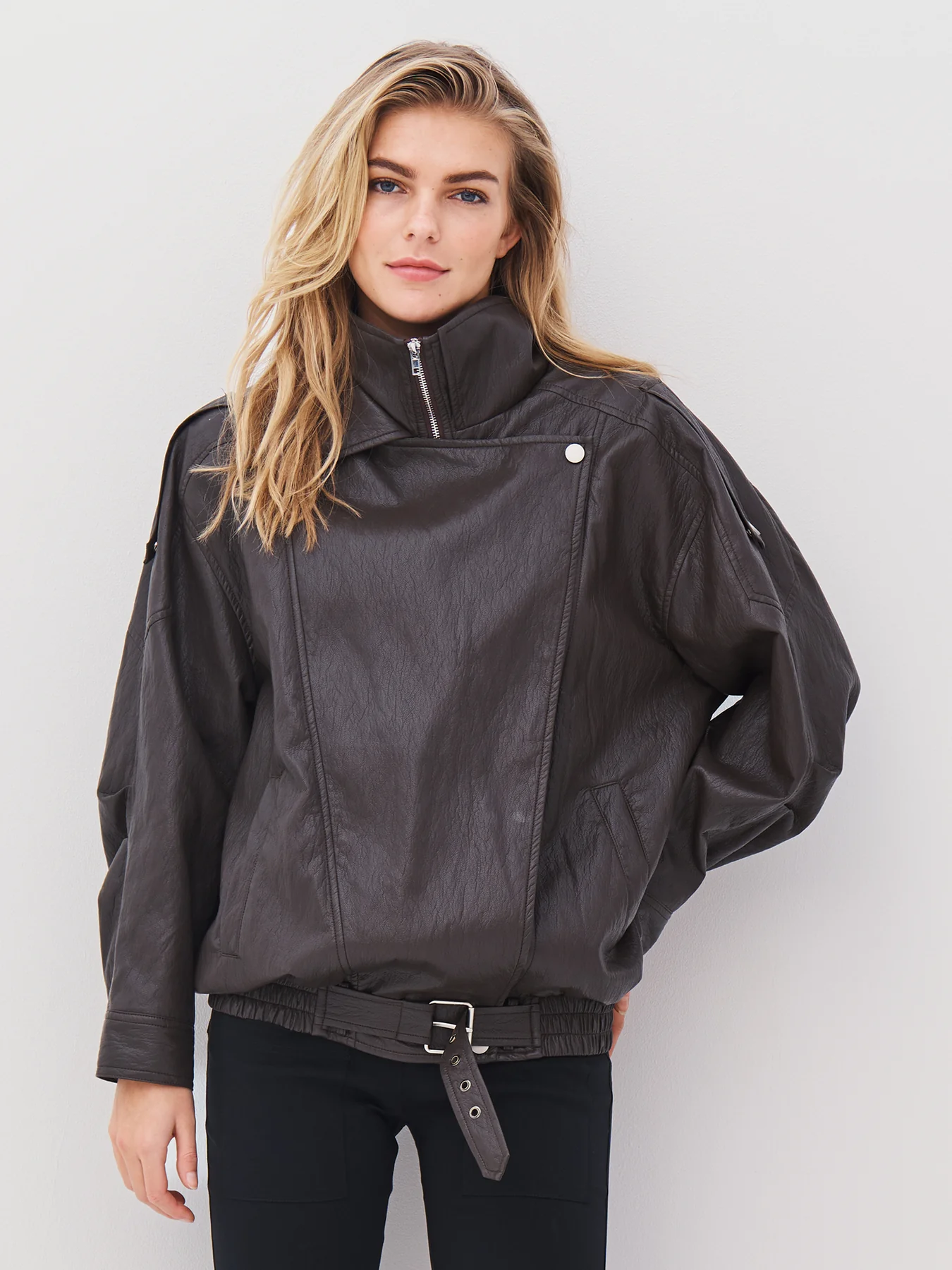 AMALIE JACKET - BROWN