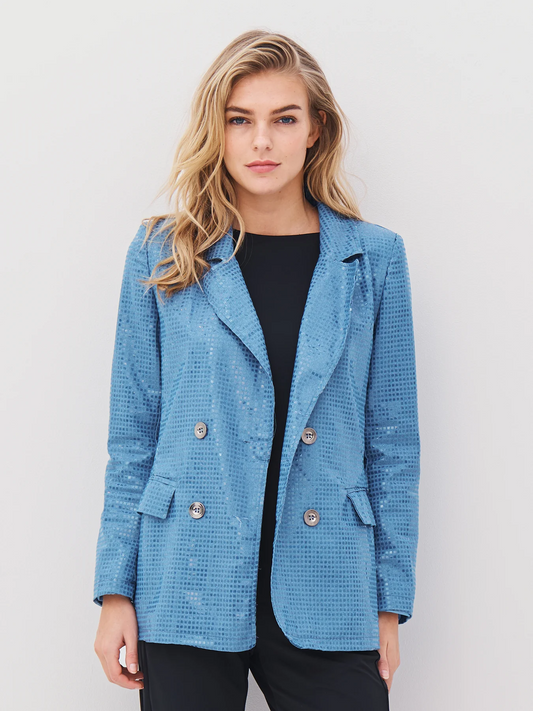 ANKA BLAZER - BLUE