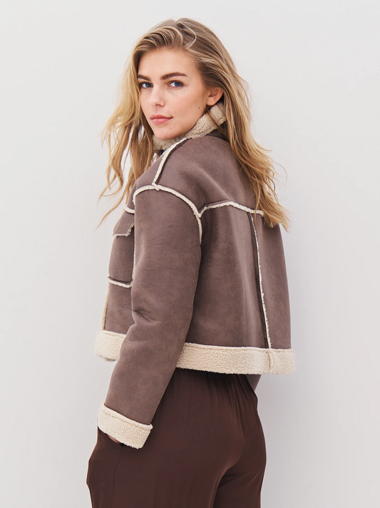 AIKO JACKET - CAPPUCCINO